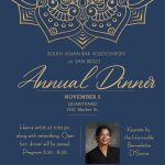 South Asian Bar Association of San Diego annual dinner